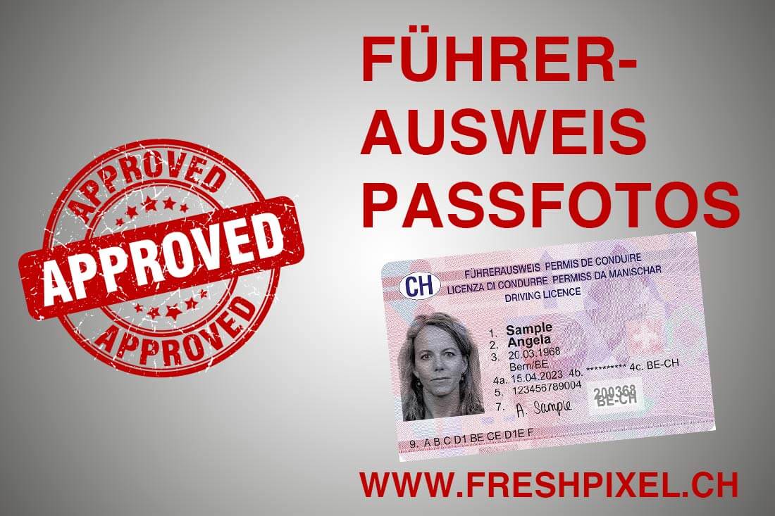 Führerausweis Passfotos